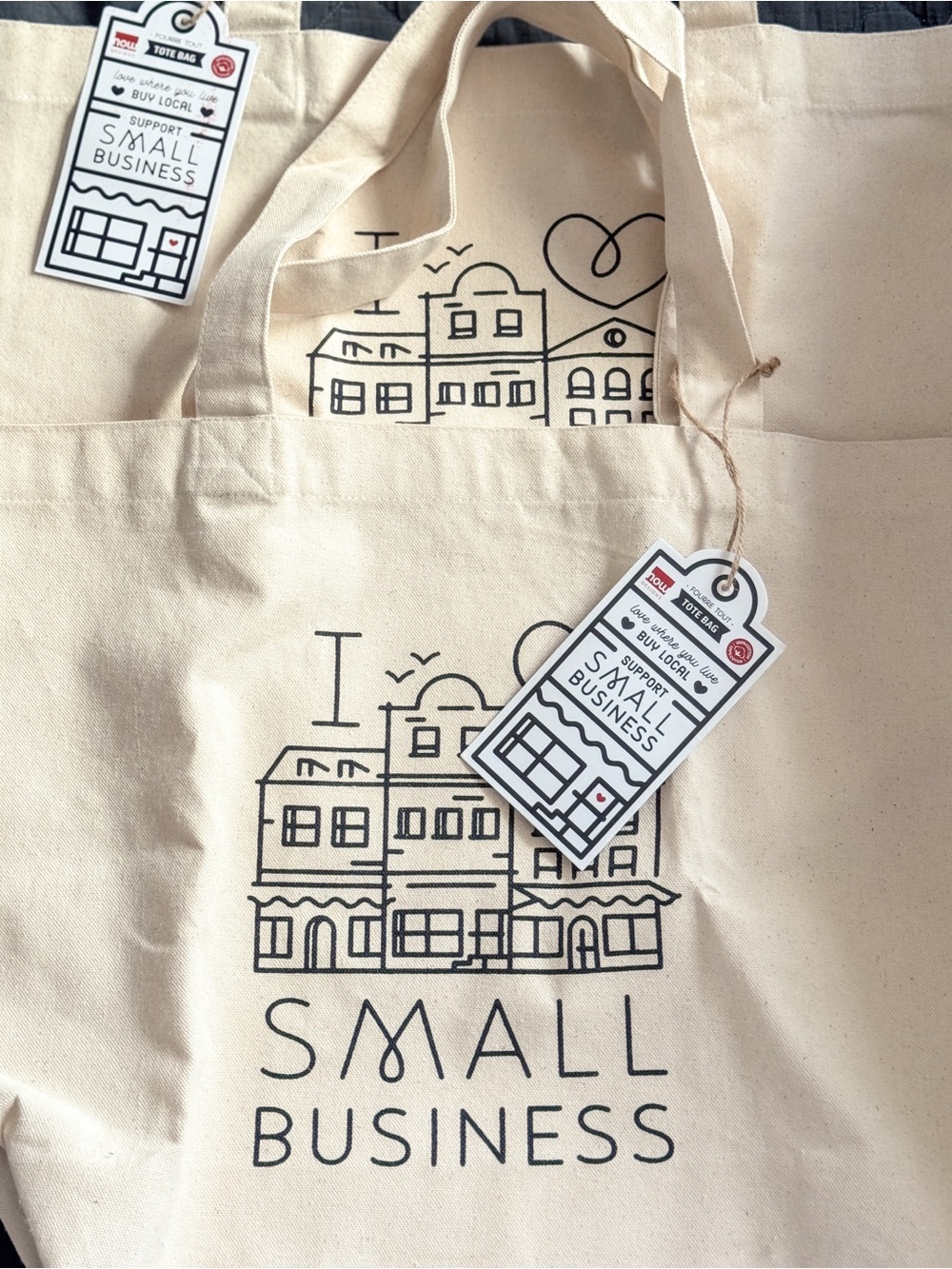 Now Designs Small Business Tote Bag [Set of 2] NWT